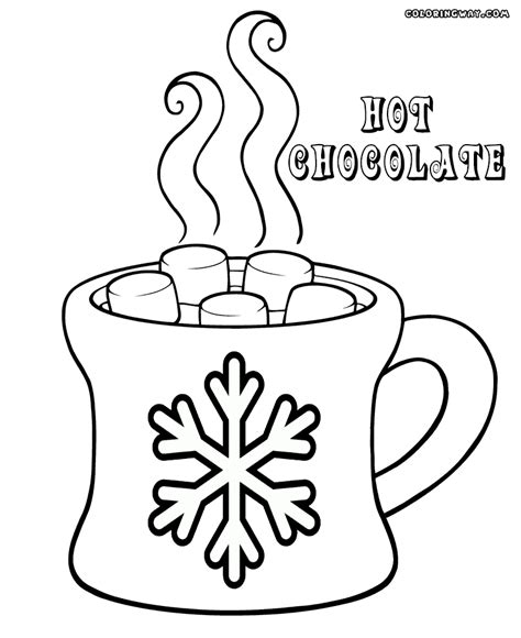 Hot Chocolate Mug Printable